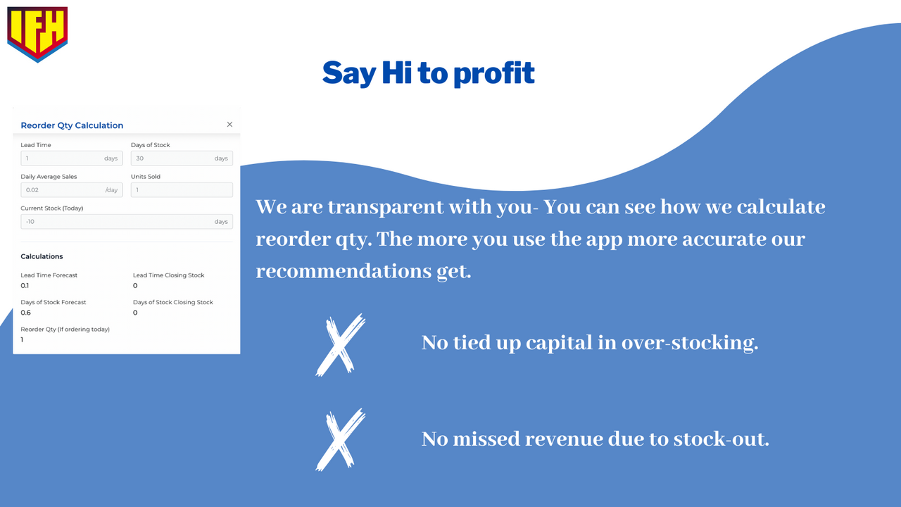 Inventory Forecasting Report- Improve profit