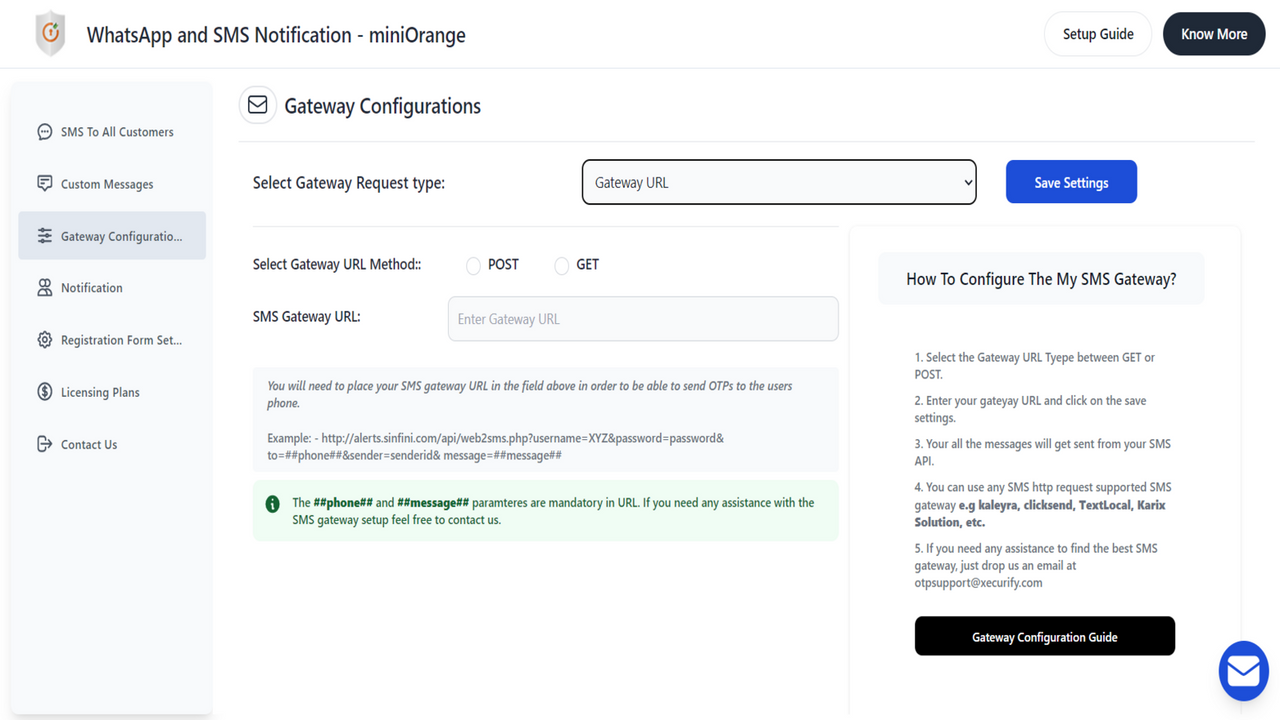 Use Custom SMS/Whatsapp Template for Abandonment Cart Recovery