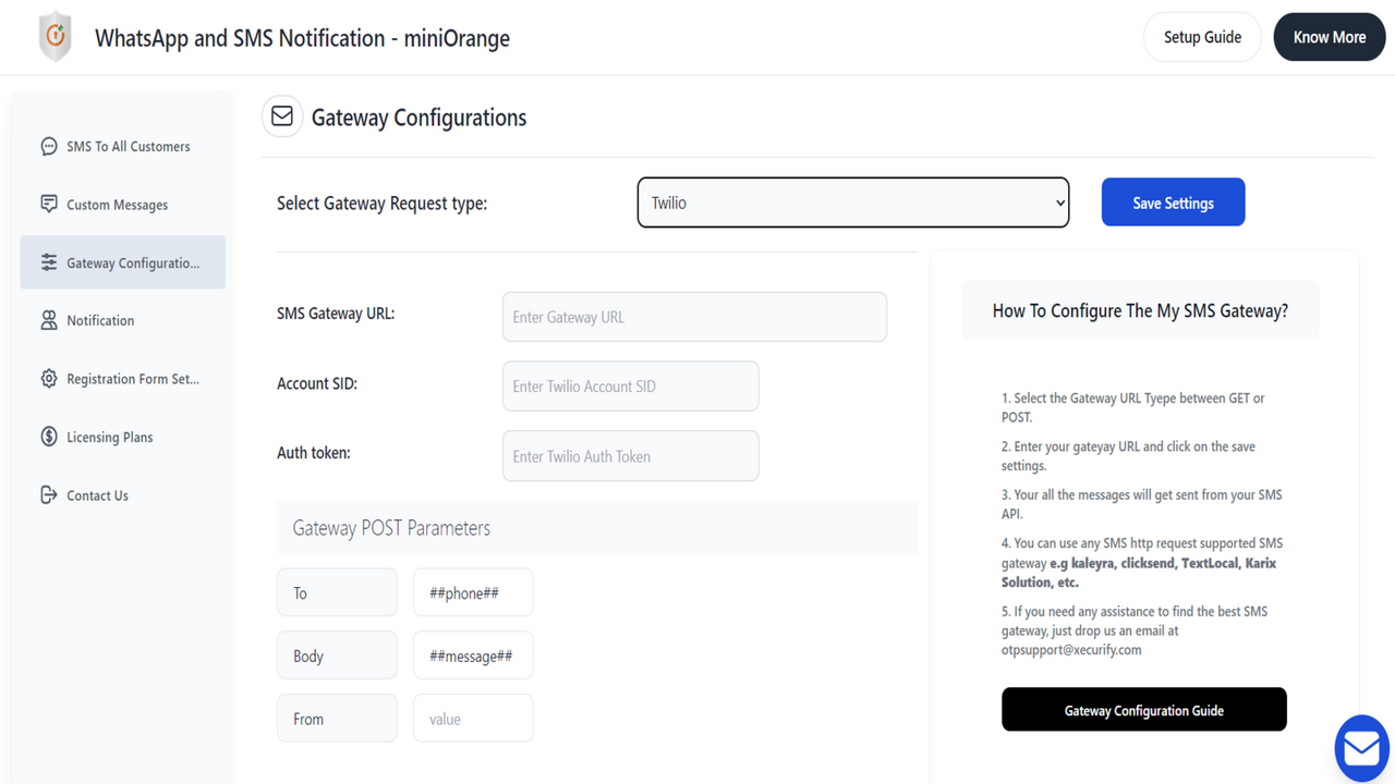 SMS/WhatsApp/Order Notifications and Abandoned Cart Recovery