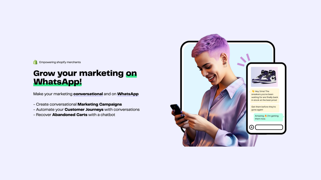 Grow your marketing on WhatsApp