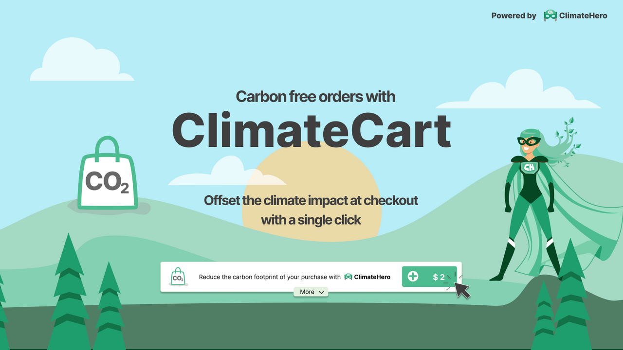 ClimateCart: Offset the climate impact with a single click