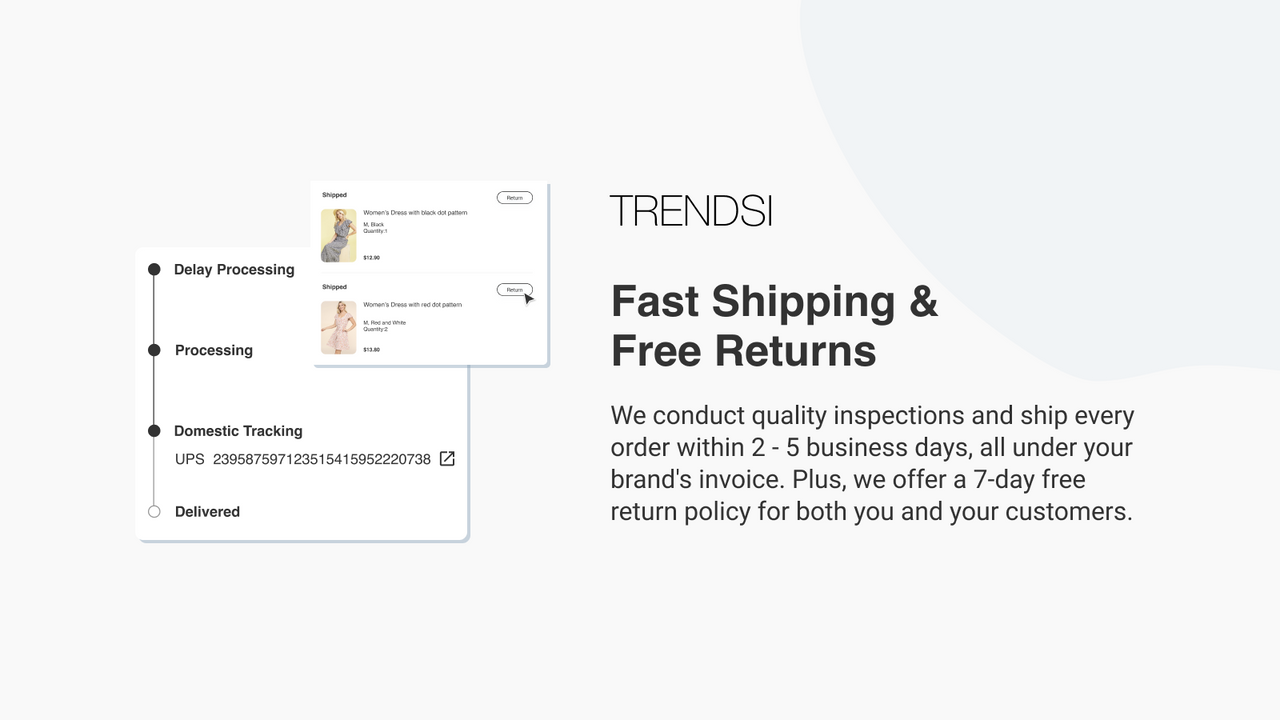 Fast Shipping & Free Return