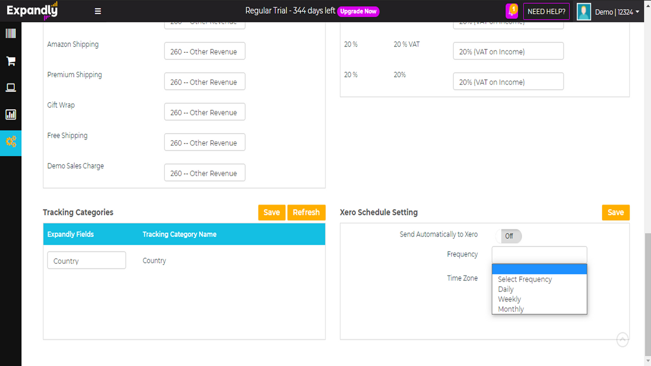 Automating sending sales orders to Xero