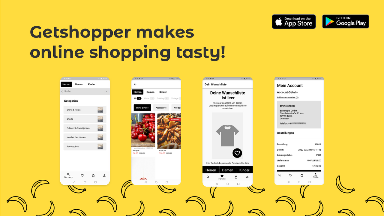 GetShopper Mobile App Storefront