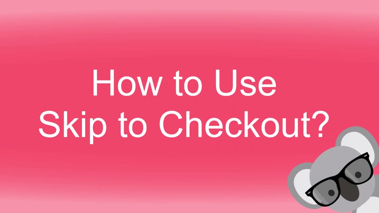 Streamline purchases, boost sales, and reduce abandoned carts with Skip To Checkout app!