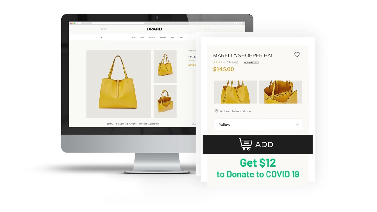 Boost store sales with donation-driven marketing incentives, increasing AOV and loyalty.