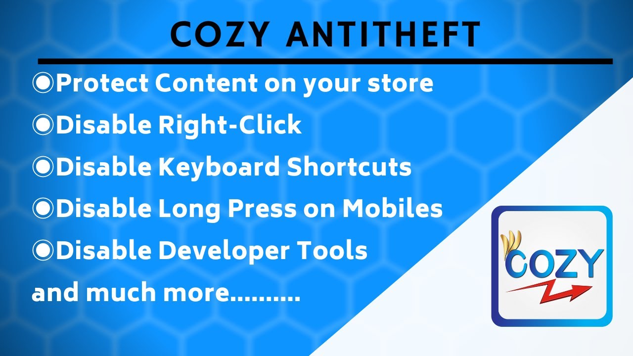 Safeguard your content from theft and maintain SEO ranking effortlessly in your Shopify store.