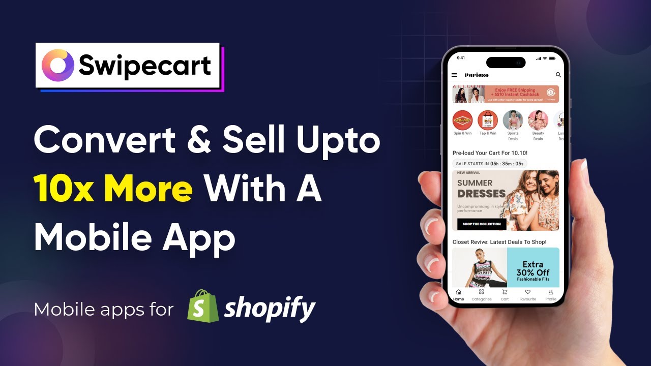 Mobile App Builder ‑ Swipecart