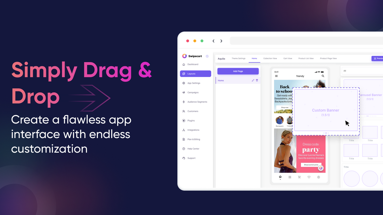 Mobile App Builder ‑ Swipecart