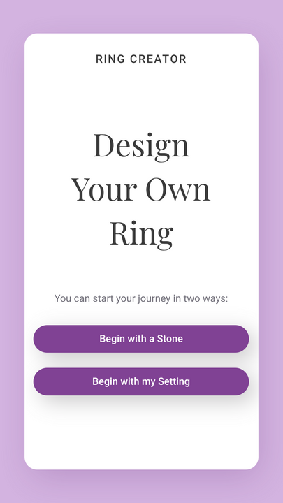 Start Ring Builder