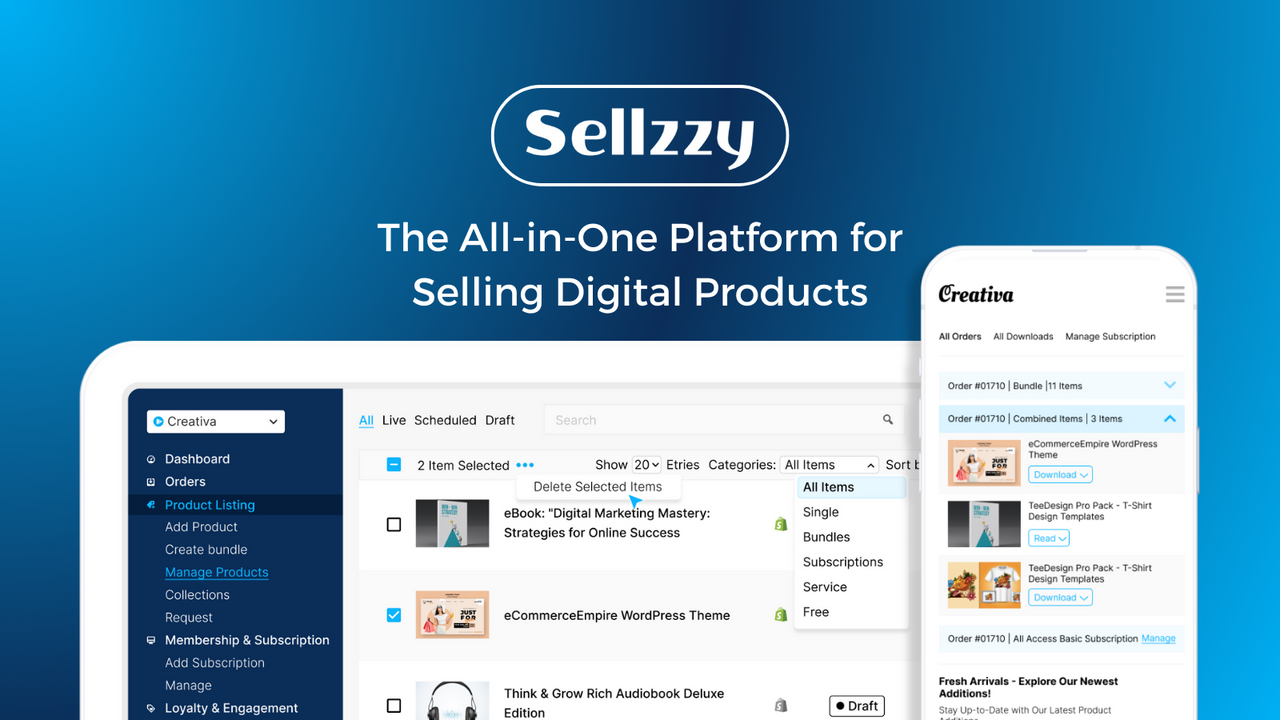 Sellzzy ‑ Easy Digital Sales