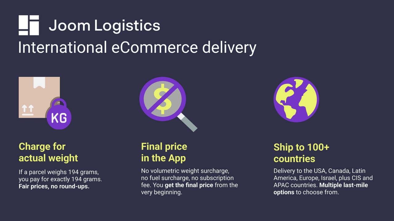 Joom Logistics Global Shipping