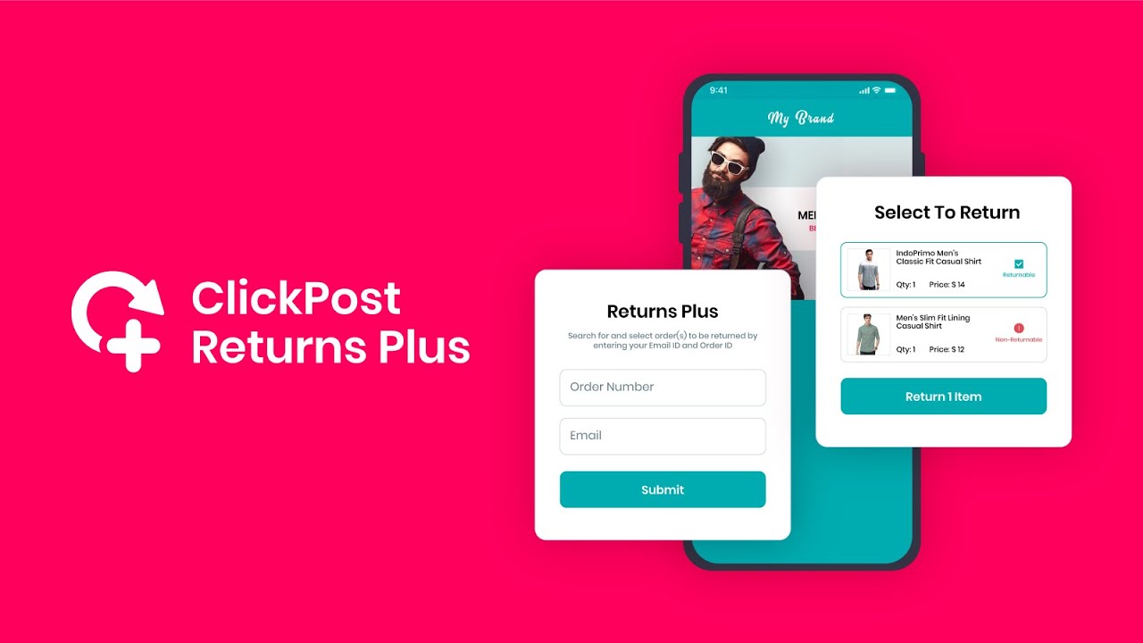 Manage order returns, build trust, and increase repurchases with ClickPost Returns Plus.