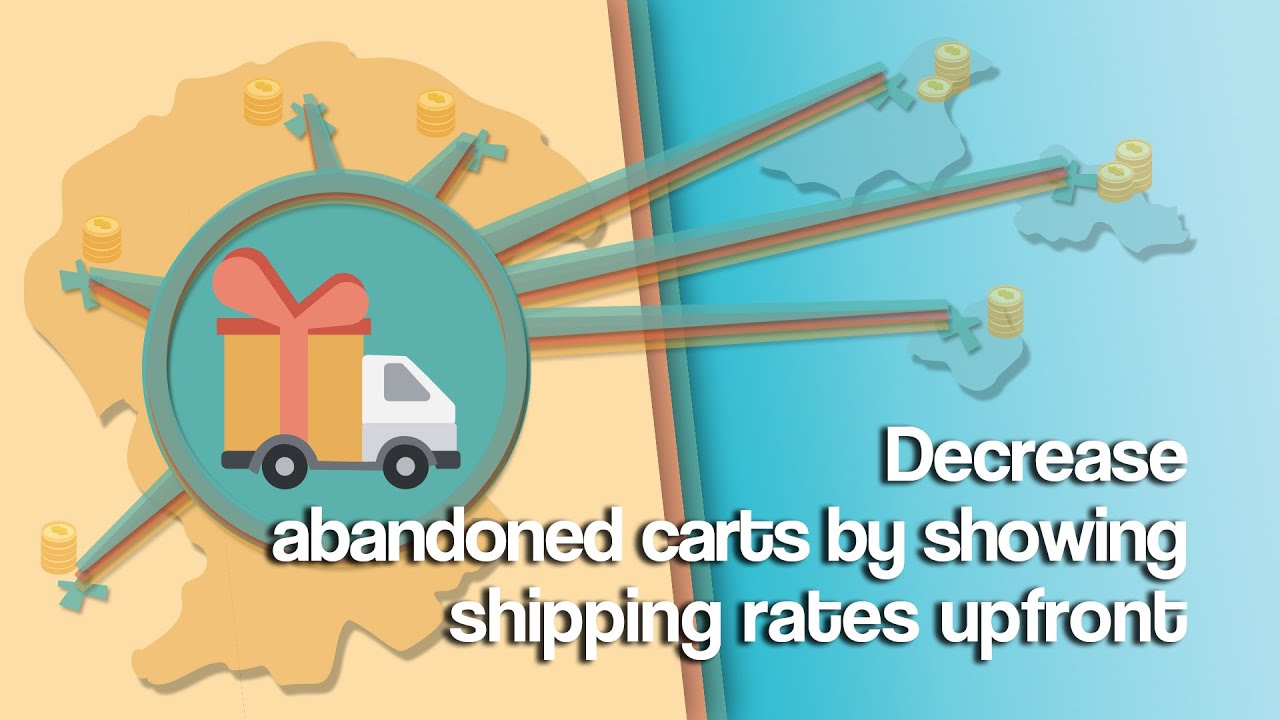 Easily boost conversions with real-time shipping rates in-cart.