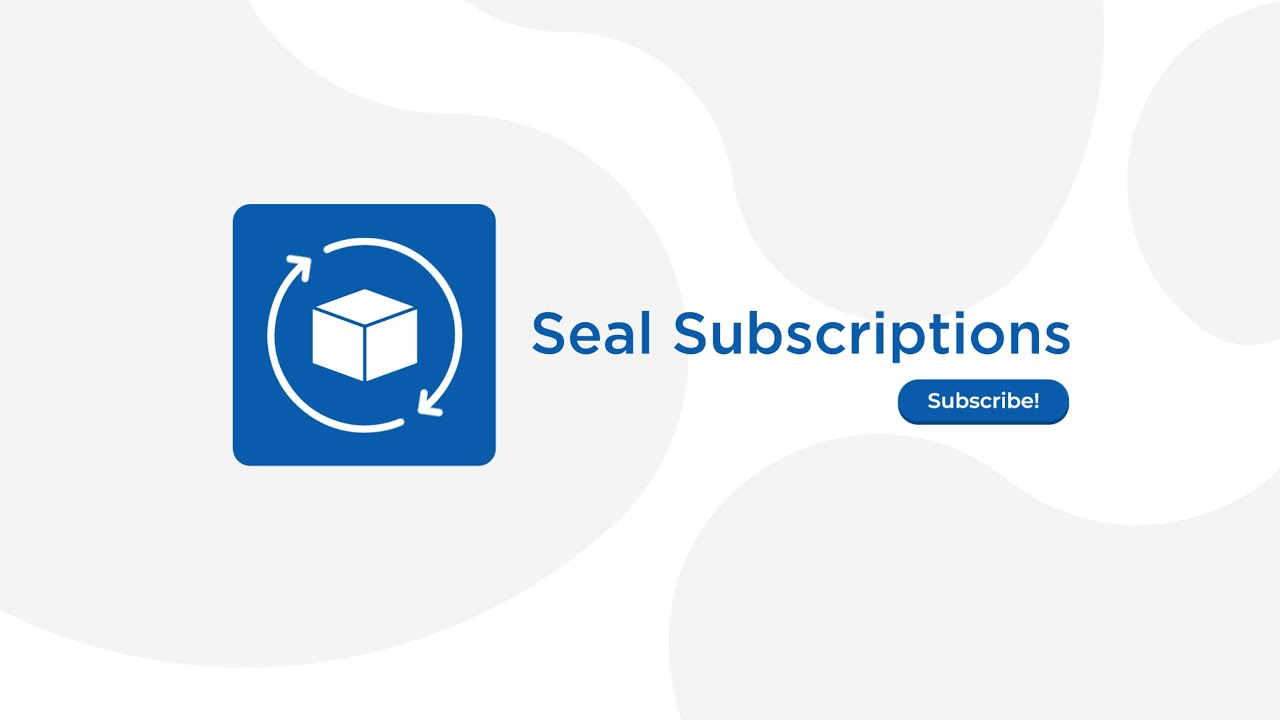Seal Subscriptions App