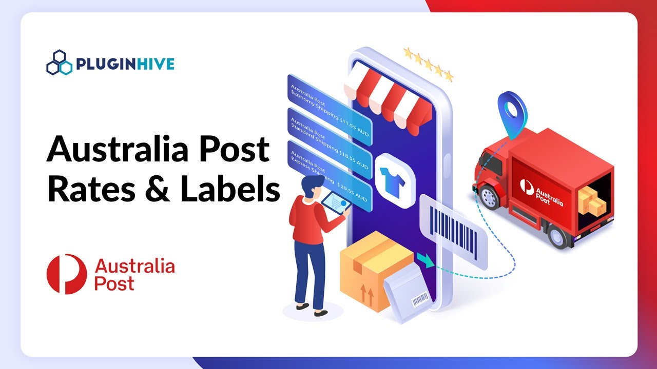 Easily display real-time Australia Post rates, print labels, & streamline fulfillment.