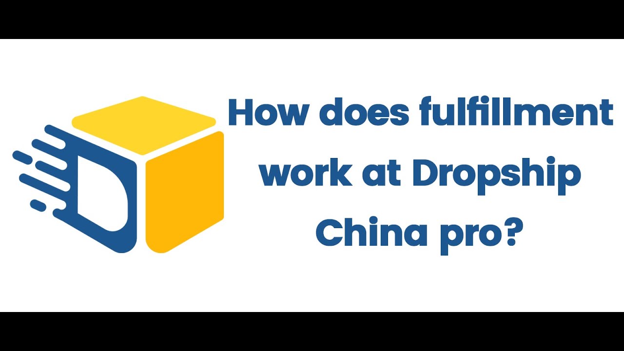 Dropship China Pro Fulfilment