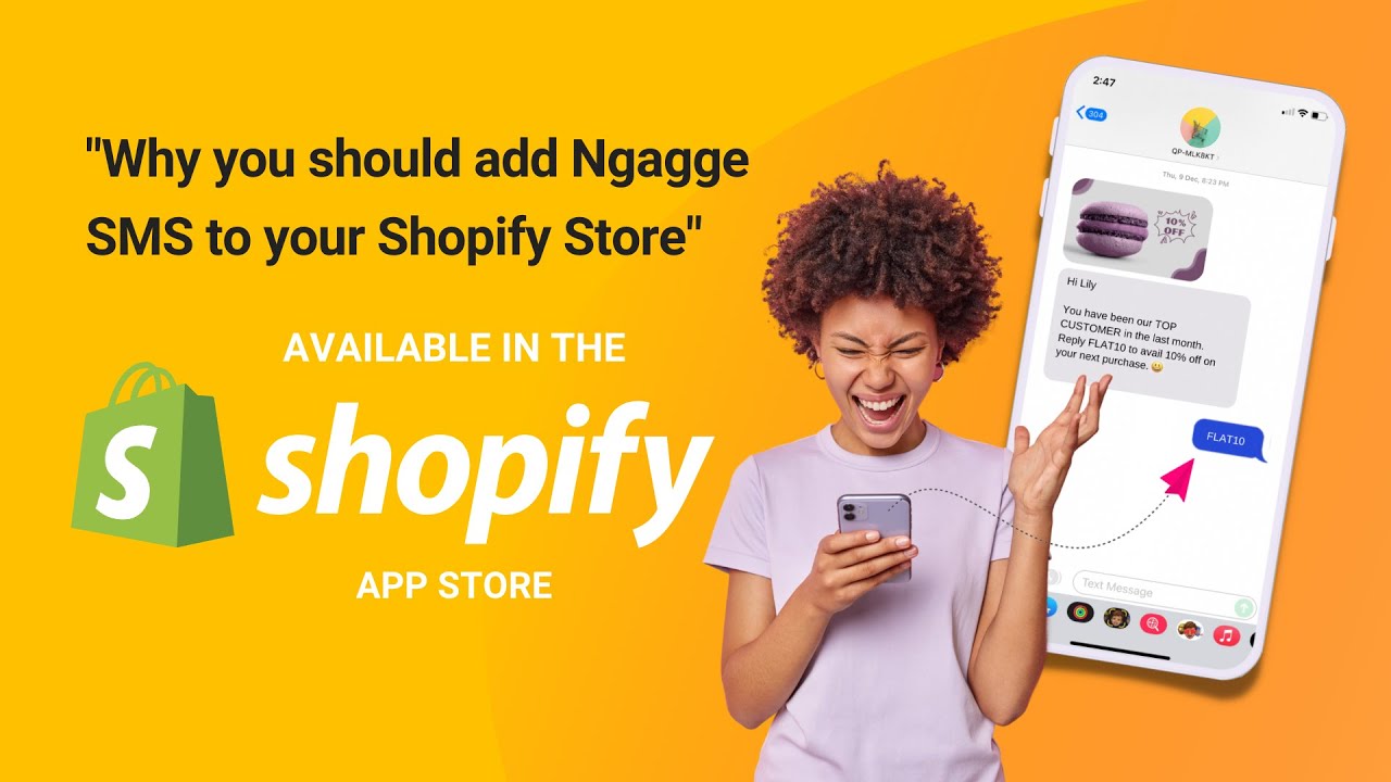 Automate SMS marketing and recovery with Ngagge - the complete solution for Shopify stores.