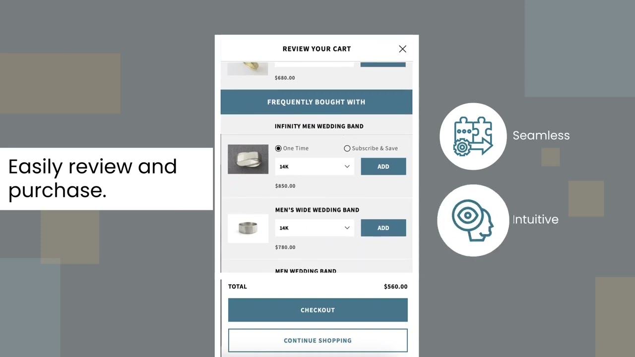 Customizable sliding cart drawer with upsells, progress bar, and unlockable free gifts.