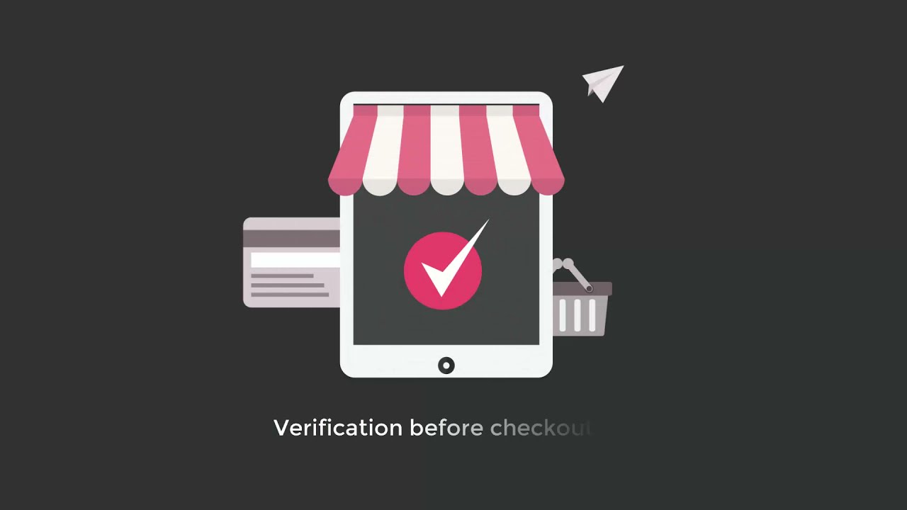 Verify buyer's identity with SMS verification for fraud prevention and enhanced security.