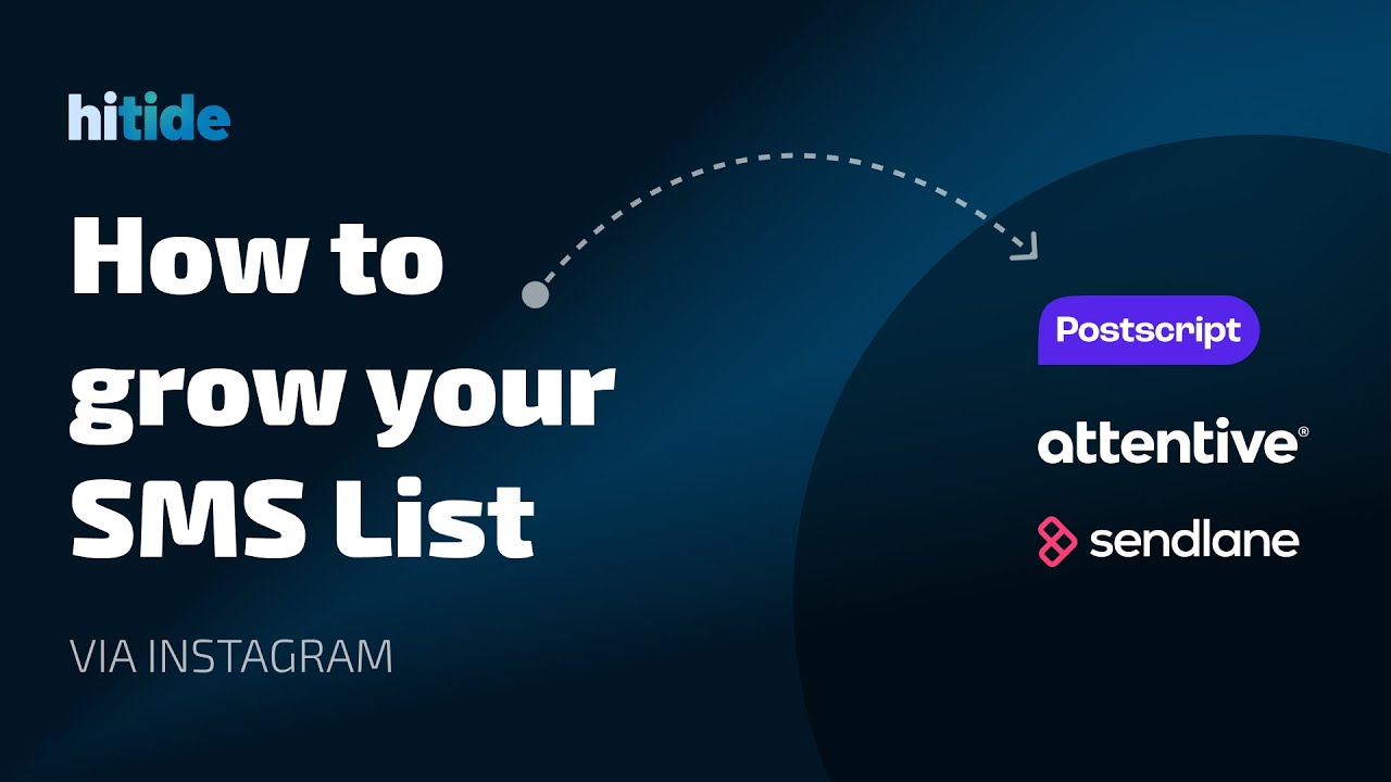 Effortlessly grow your SMS list with HiTide's Instagram DM automation platform.