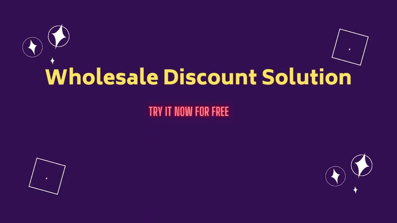 Boost sales with our B2B Wholesale solution, offering discount groups, tiered pricing, volume discounts, and more.