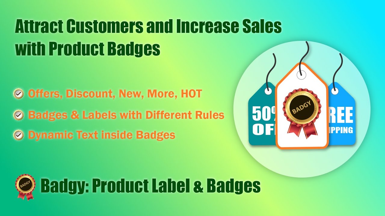 Badgy : Product Label & Badges