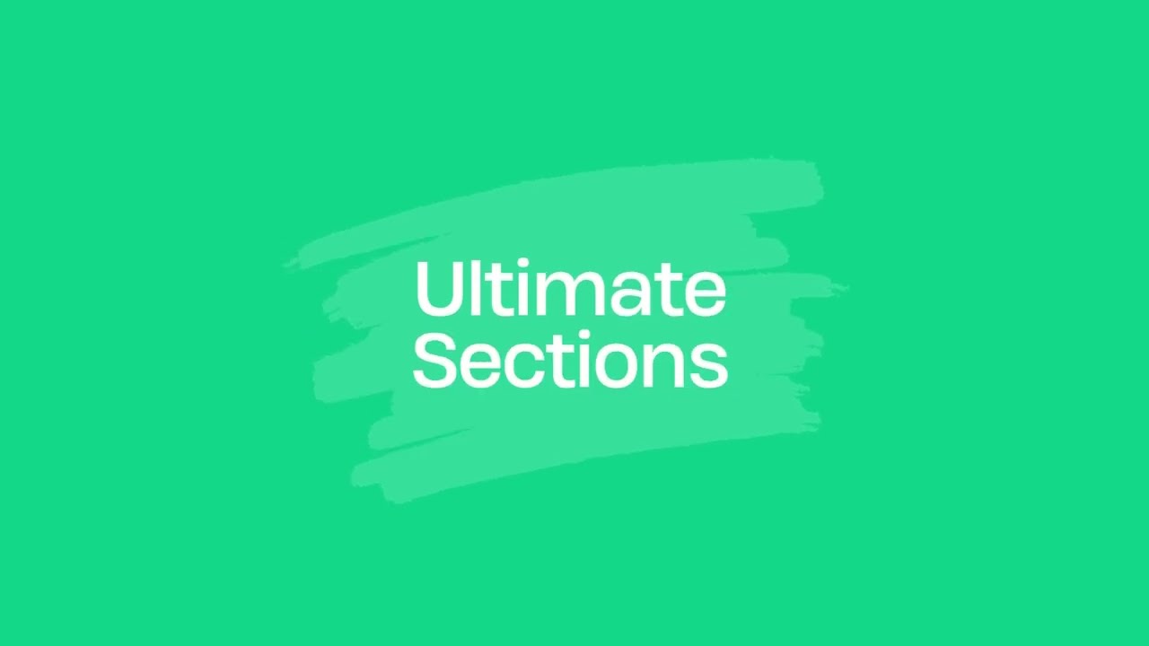 Ultimate Sections