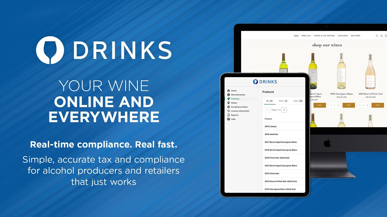 Real-time alcohol tax and compliance integrated into Shopify checkout for worry-free sales.