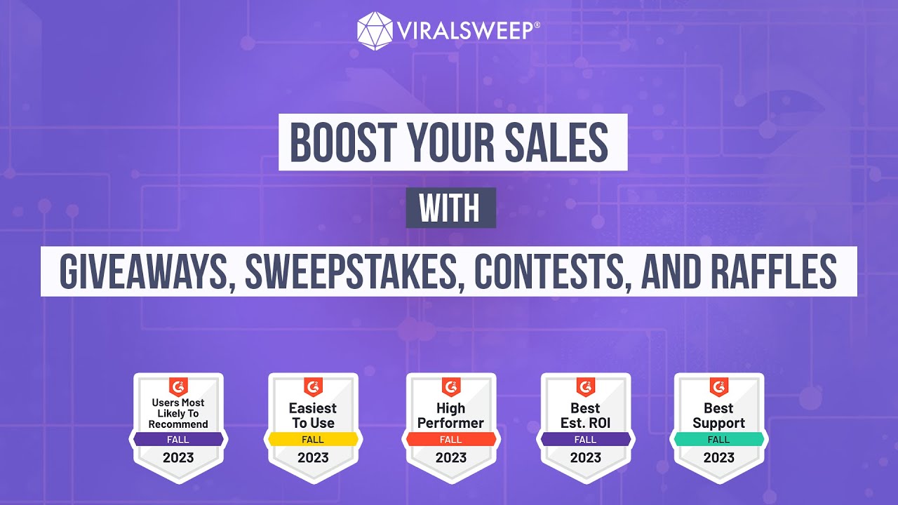 Create engaging giveaways and contests to grow your email list and boost sales effortlessly.