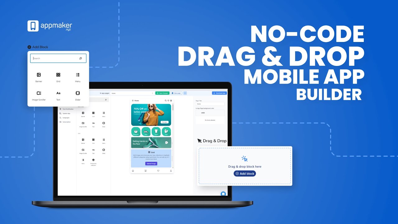 Create a brand-first, customizable mobile commerce platform to elevate your brand's identity.