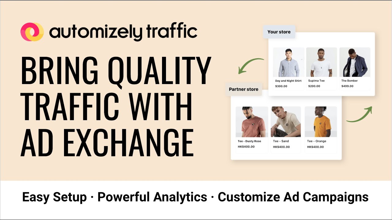 Effortlessly drive quality traffic to your store with a high-quality ad exchange app.