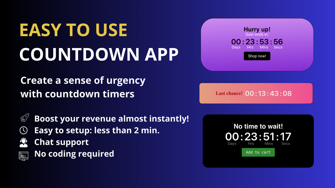 TicTac ‑ Countdown Timer bar