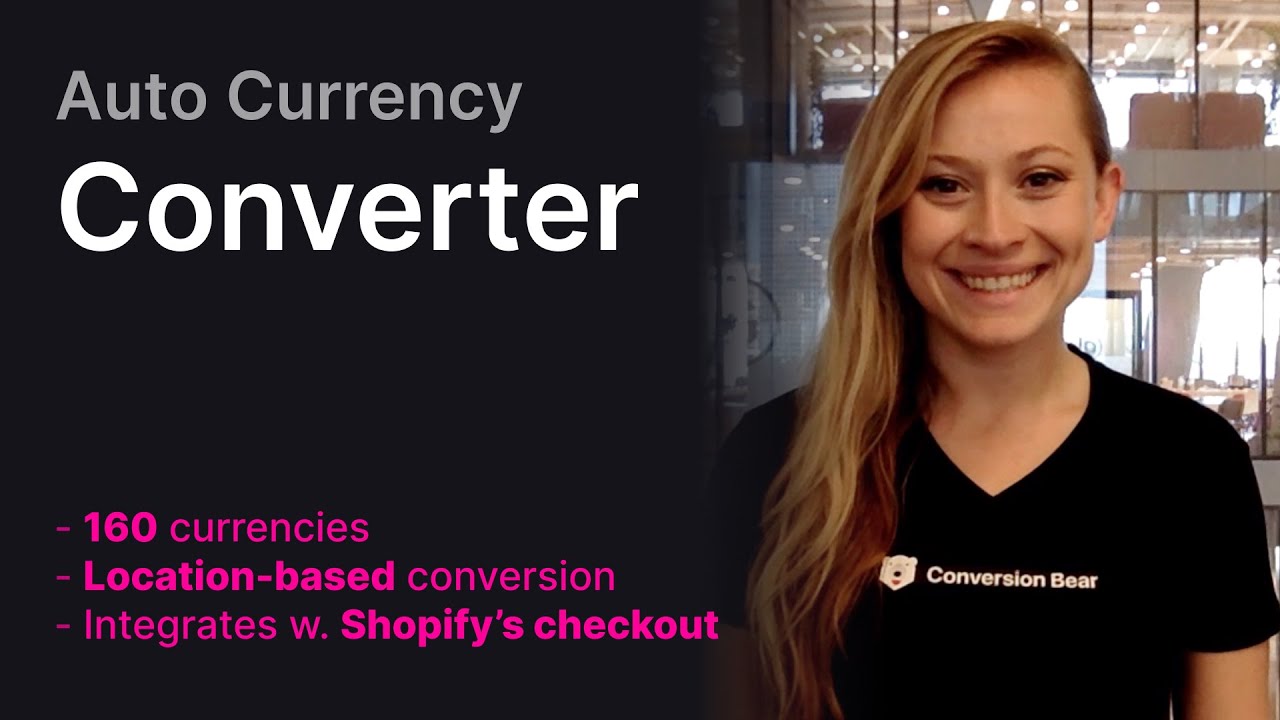Automatically display local prices with our currency converter based on customers' locations.