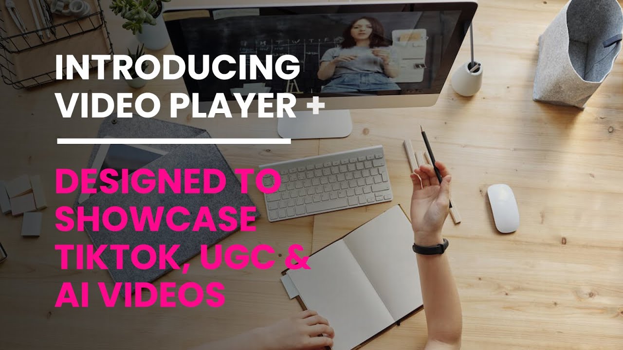 Unleash the power of Video Player + to revolutionize your Shopify retail business with unlimited videos, TikTok importing, and AI-video production services.