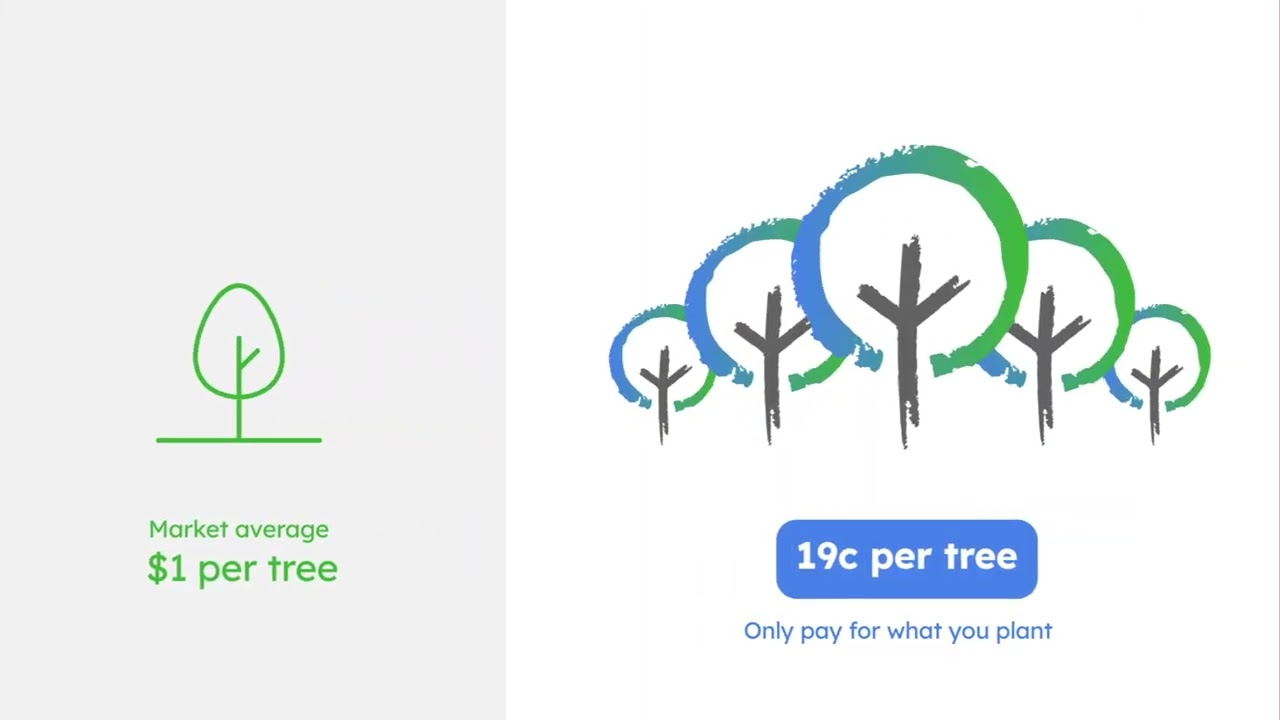 Automate tree planting for every customer transaction, reducing your impact on the environment.