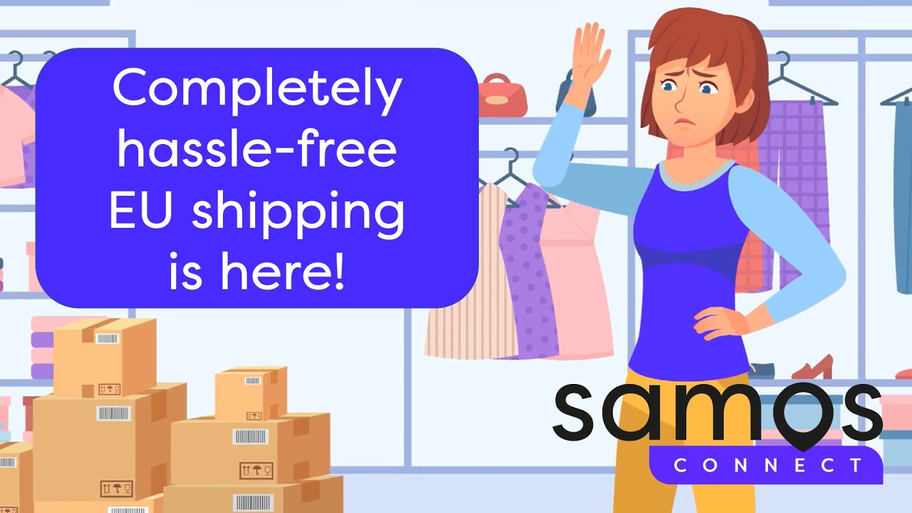 Effortlessly create EU parcel shipping labels and track orders with SAMOS Connect for Shopify.