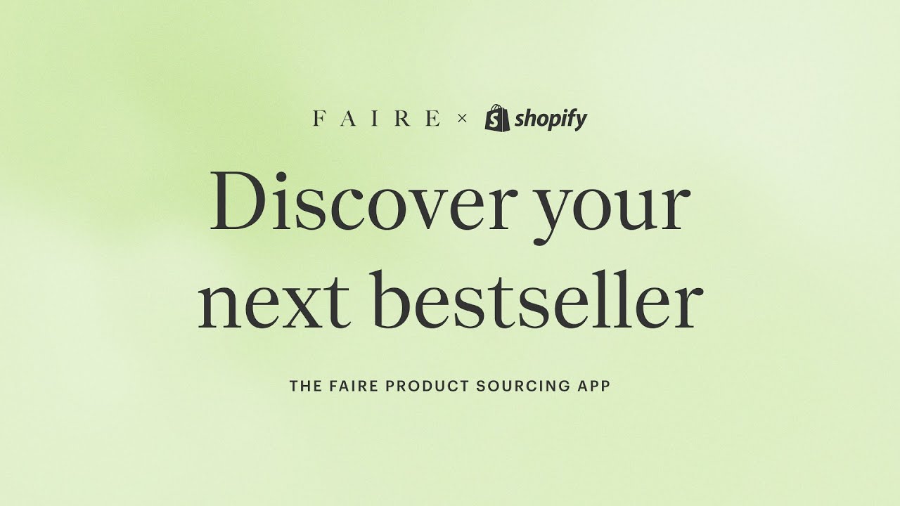 Discover and stock unique global brands easily with Faire's wholesale marketplace integration.