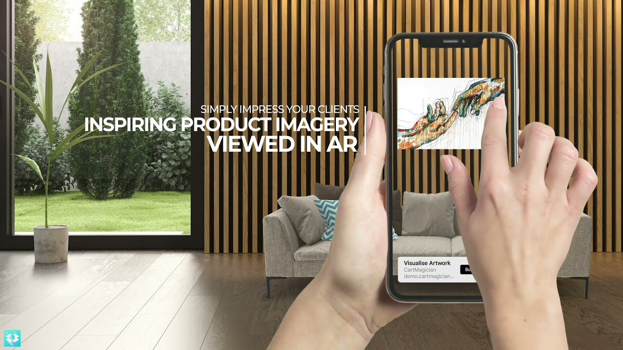 Create augmented reality for your online art, engage customers and increase sales.