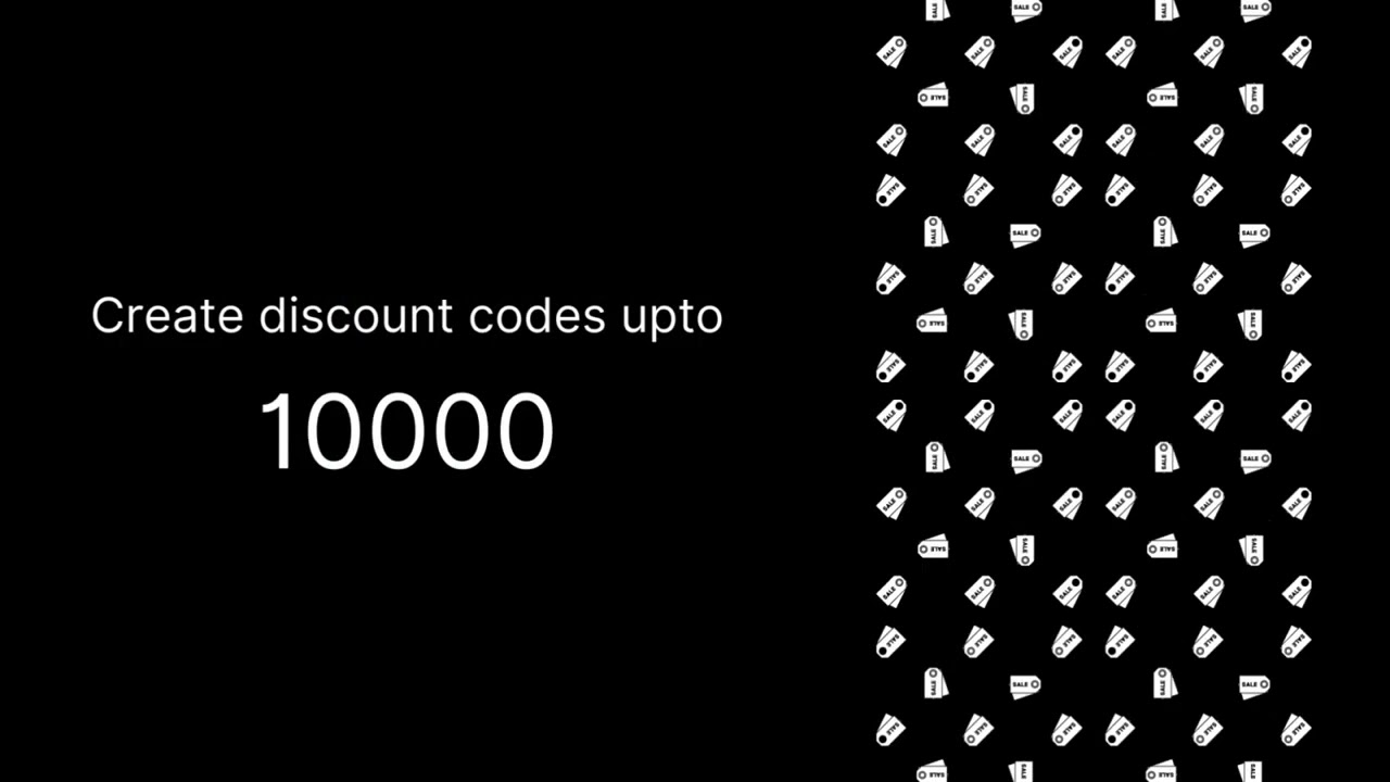 Dashcode helps Shopify merchants generate and manage bulk discount codes for better tracking and to prevent listing on coupon sharing websites.