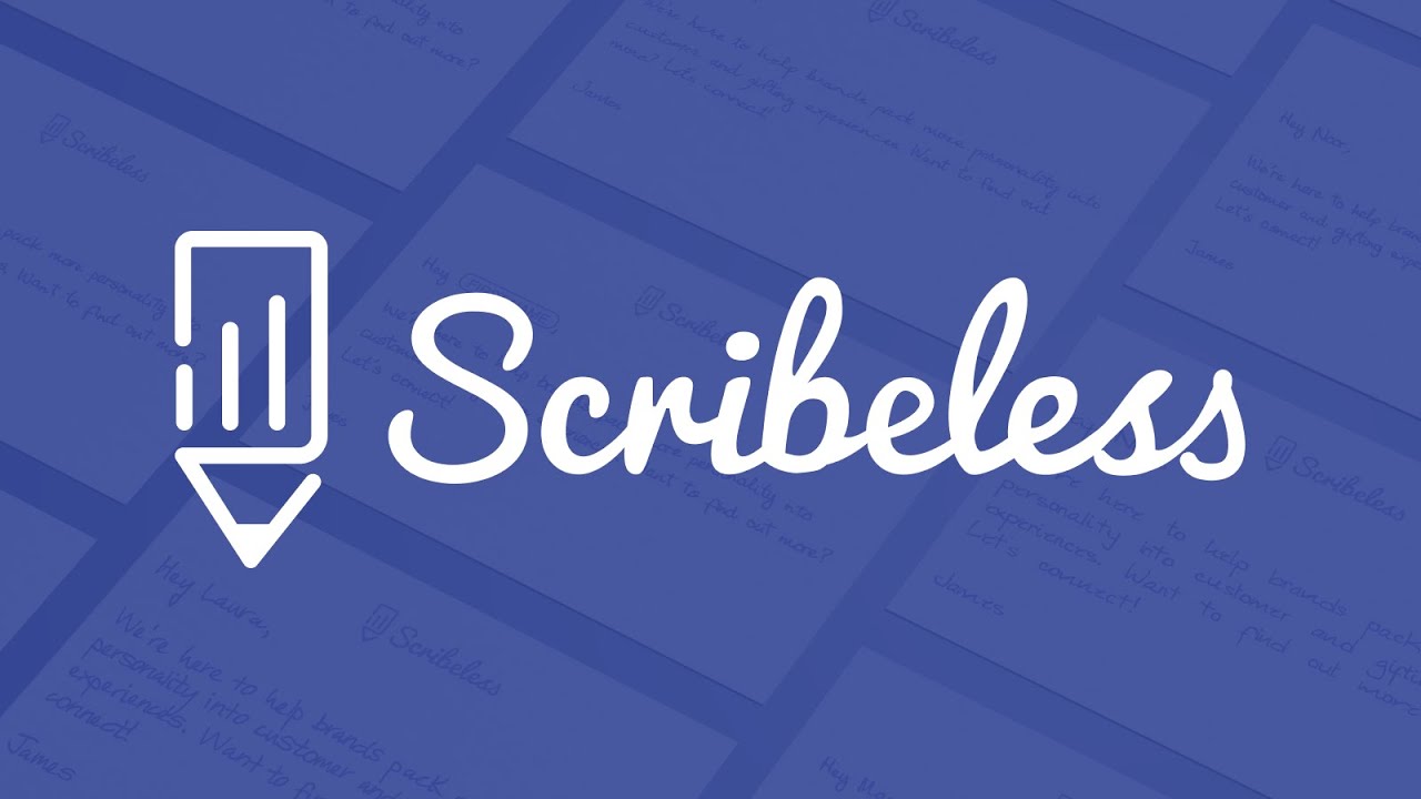 Scribeless | Handwritten notes