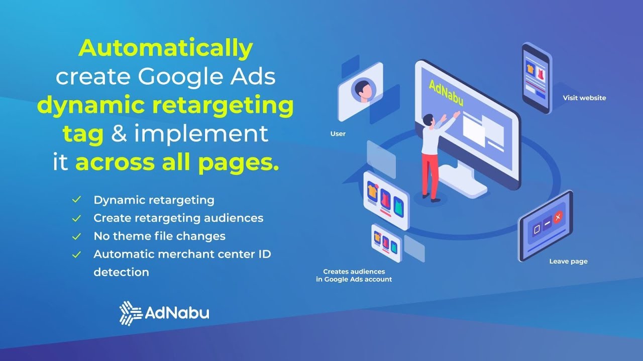 Effortlessly install Google Ads Dynamic Retargeting Pixel for accurate retargeting campaigns.