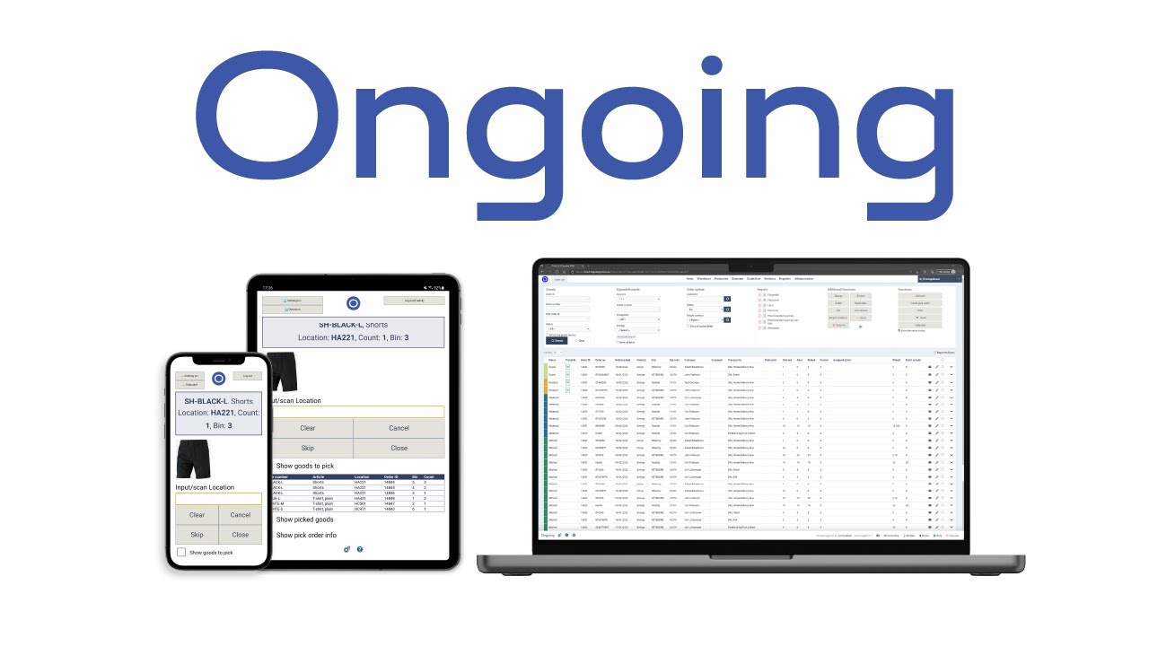 Boost warehouse efficiency and streamline logistics with Ongoing WMS for Shopify merchants.