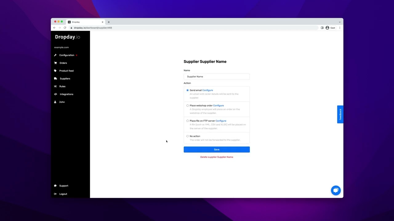 Purchase Order Automation