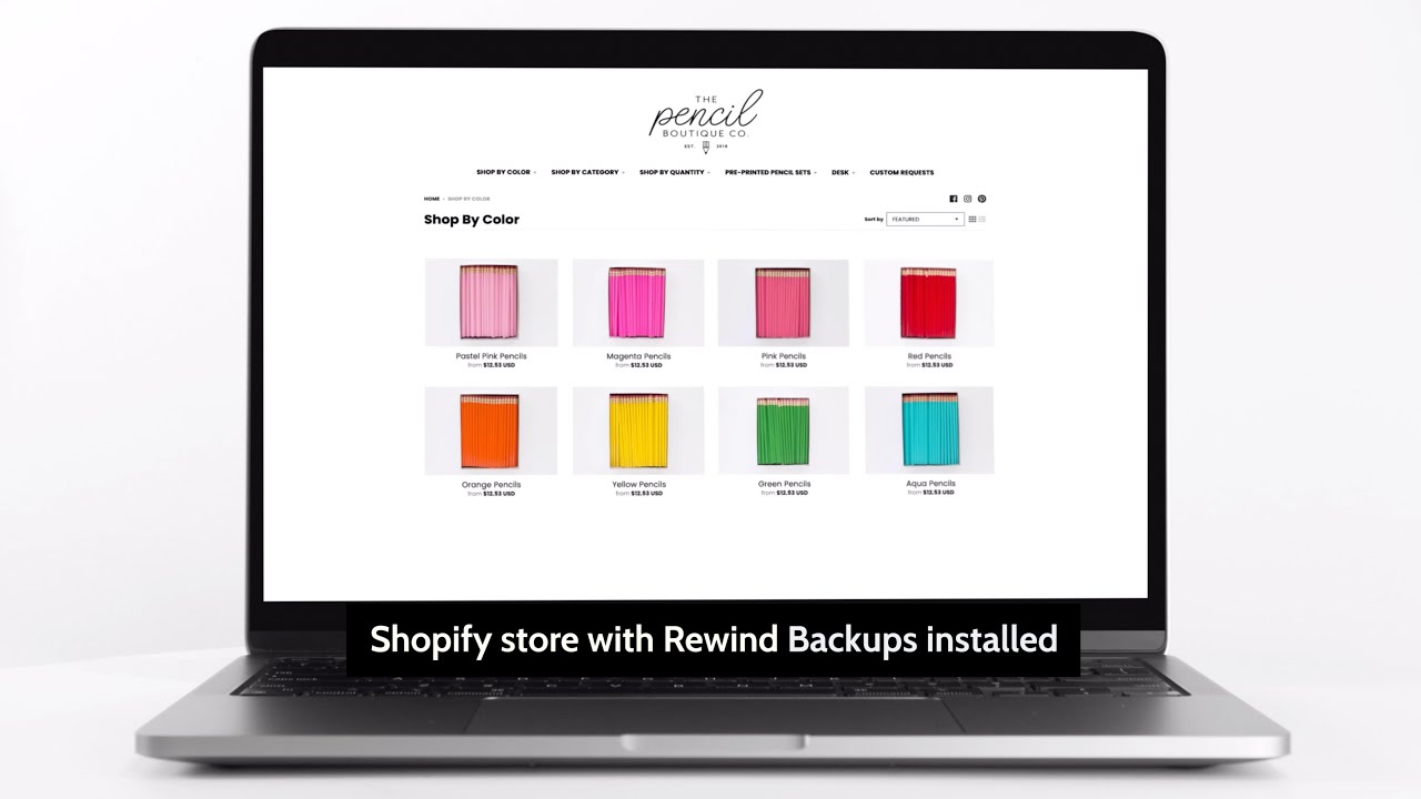 Protect your Shopify store with automatic real-time backups and easy, quick restores.