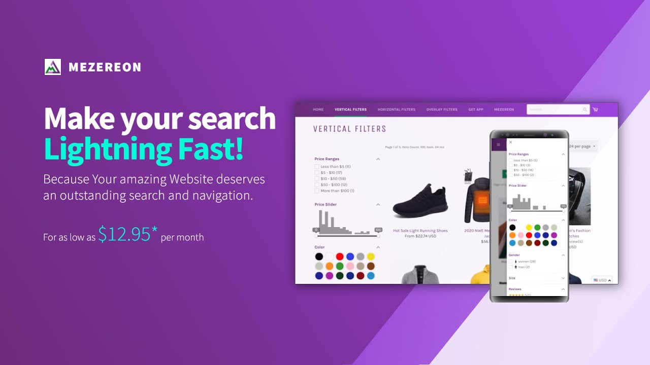 Enhance site search with AI-powered filters for personalized product recommendations.