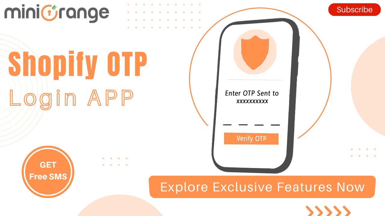 Boost user registration and prevent unwanted registrations with OTP verification and 2FA security.