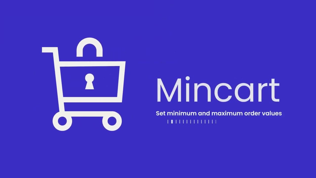 Set order limits easily with MinCart app; customize thresholds for price, quantity, and more.