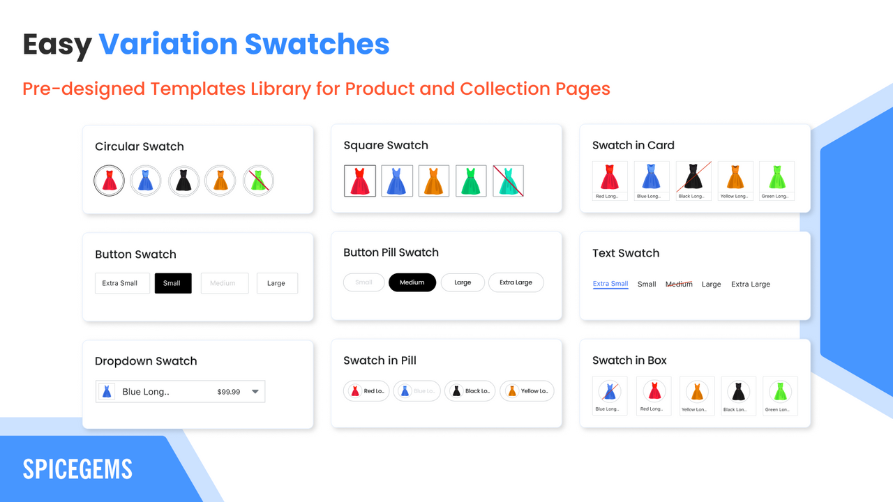 Swatch Display Type