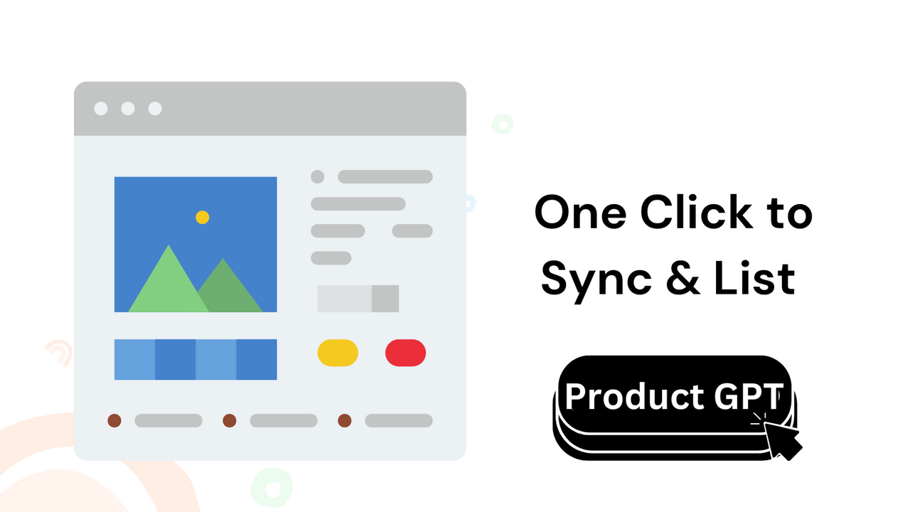 One click to sync & list